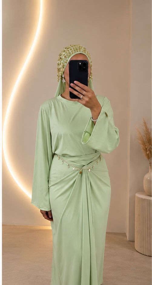 Burkini jupe paréo