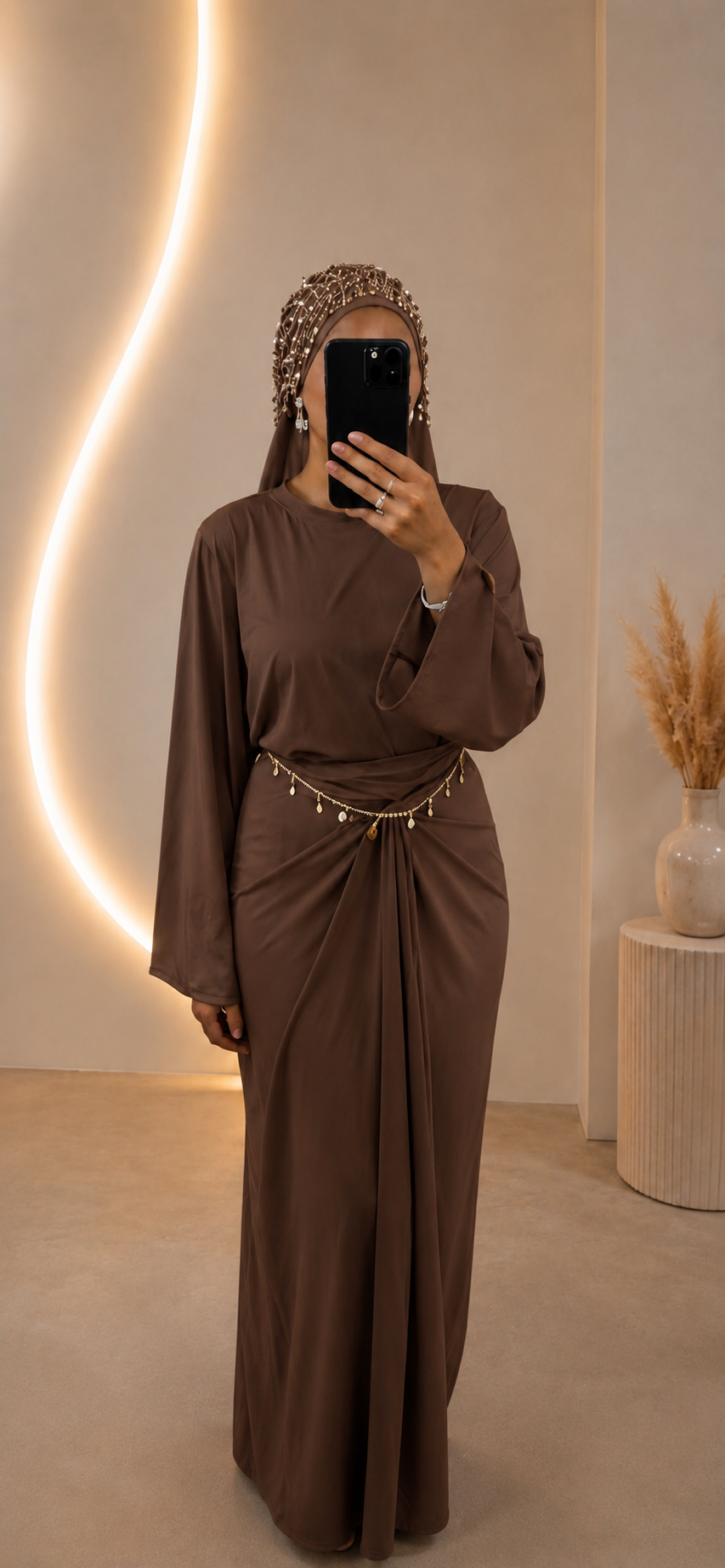Burkini jupe à nouer